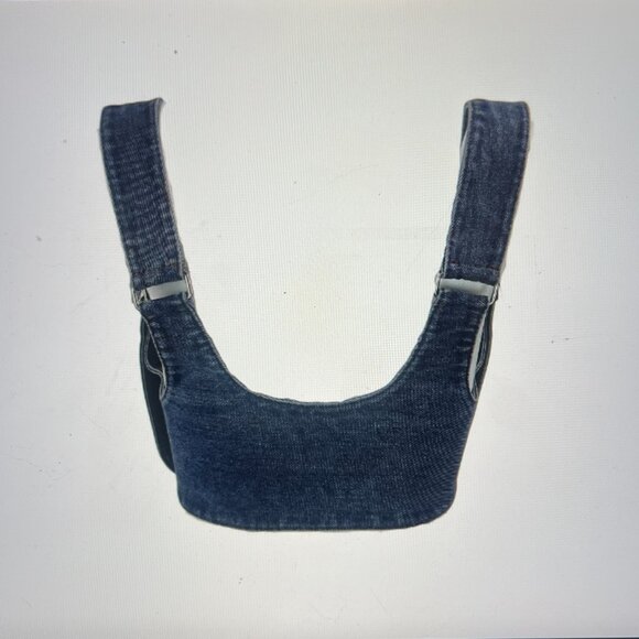 Denim Harness Vest - Picture 2 of 2